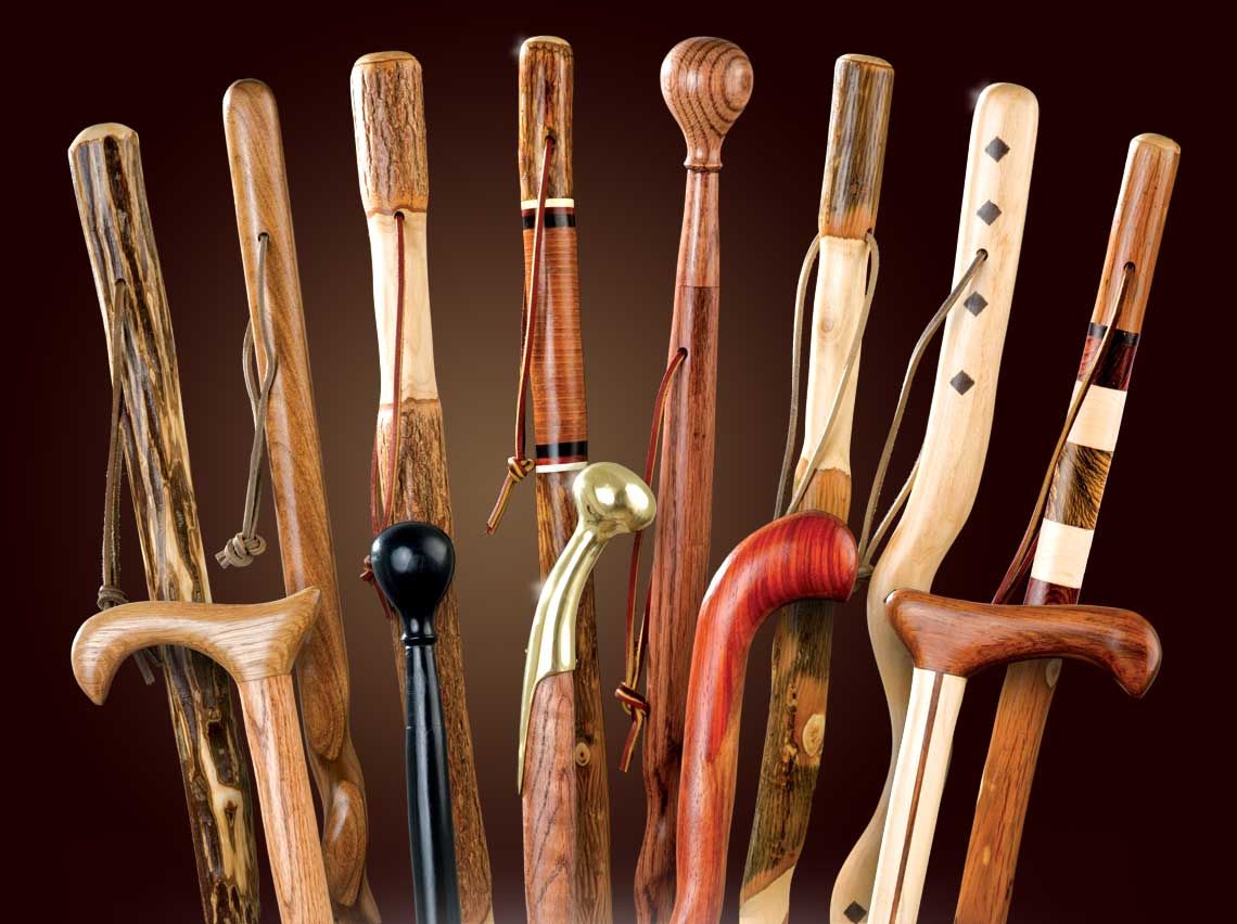 Assorted Brazos Walking Sticks