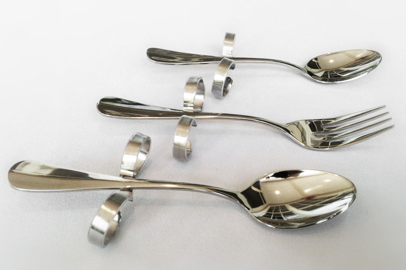 Dining With Dignity Small Sized Adapted Utensil Set